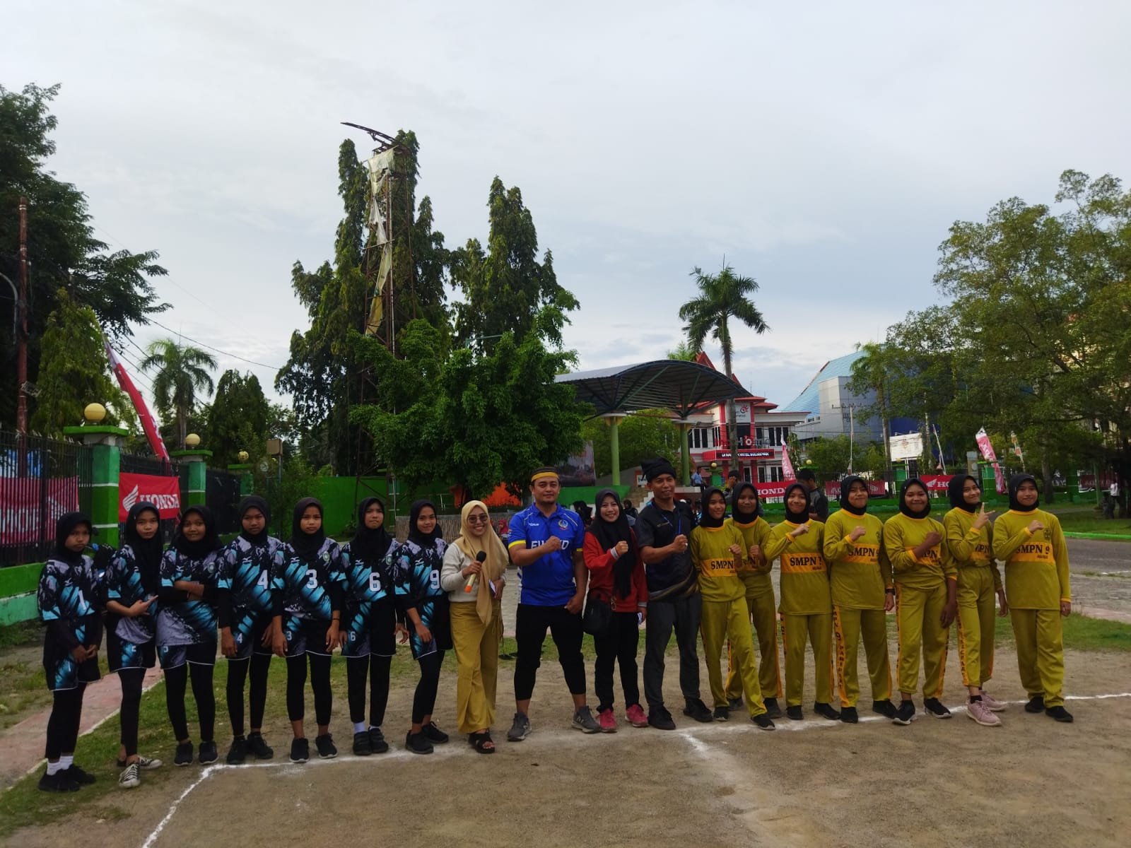 Pelajar SMPN 13 Parepare Sukses Juara 1 Lomba Mangasing TP Fest 2023