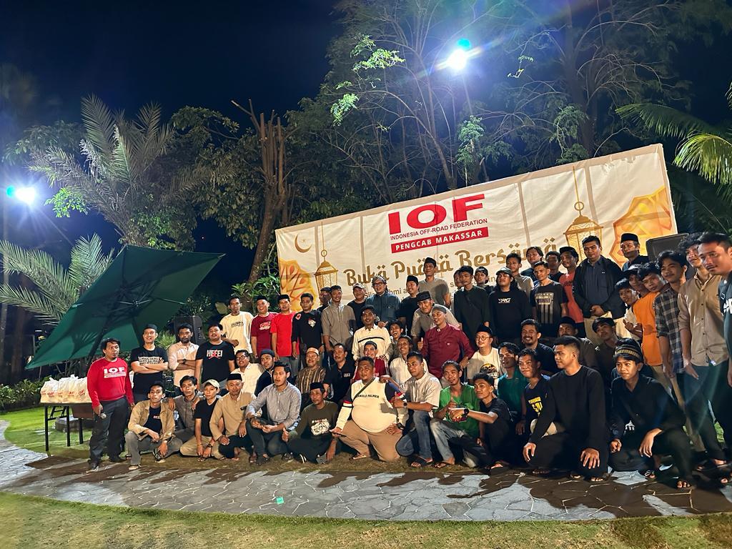IOF Pengcab Makassar Gelar Bukber dan Pembagian Paket Lebaran