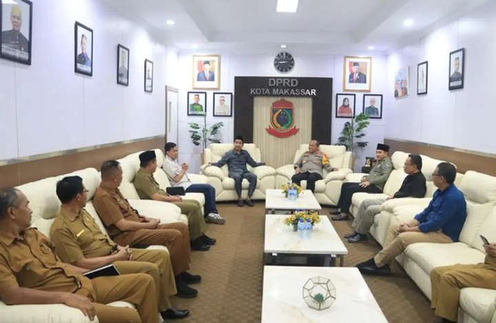 Pimpinan DPRD Siap Berkolaborasi Kapolrestabes Makassar