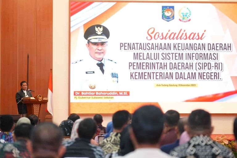 Sulsel Provinsi Pertama Lakukan Sosialisasi Penatausahaan Keuangan Daerah Via SIPD-RI Kemendagri
