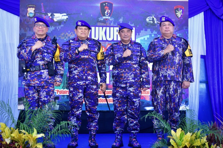 HUT Ke-73 Tahun Polairud, Pj Gubernur Bahtiar Ajak Jaga Perairan Sulsel