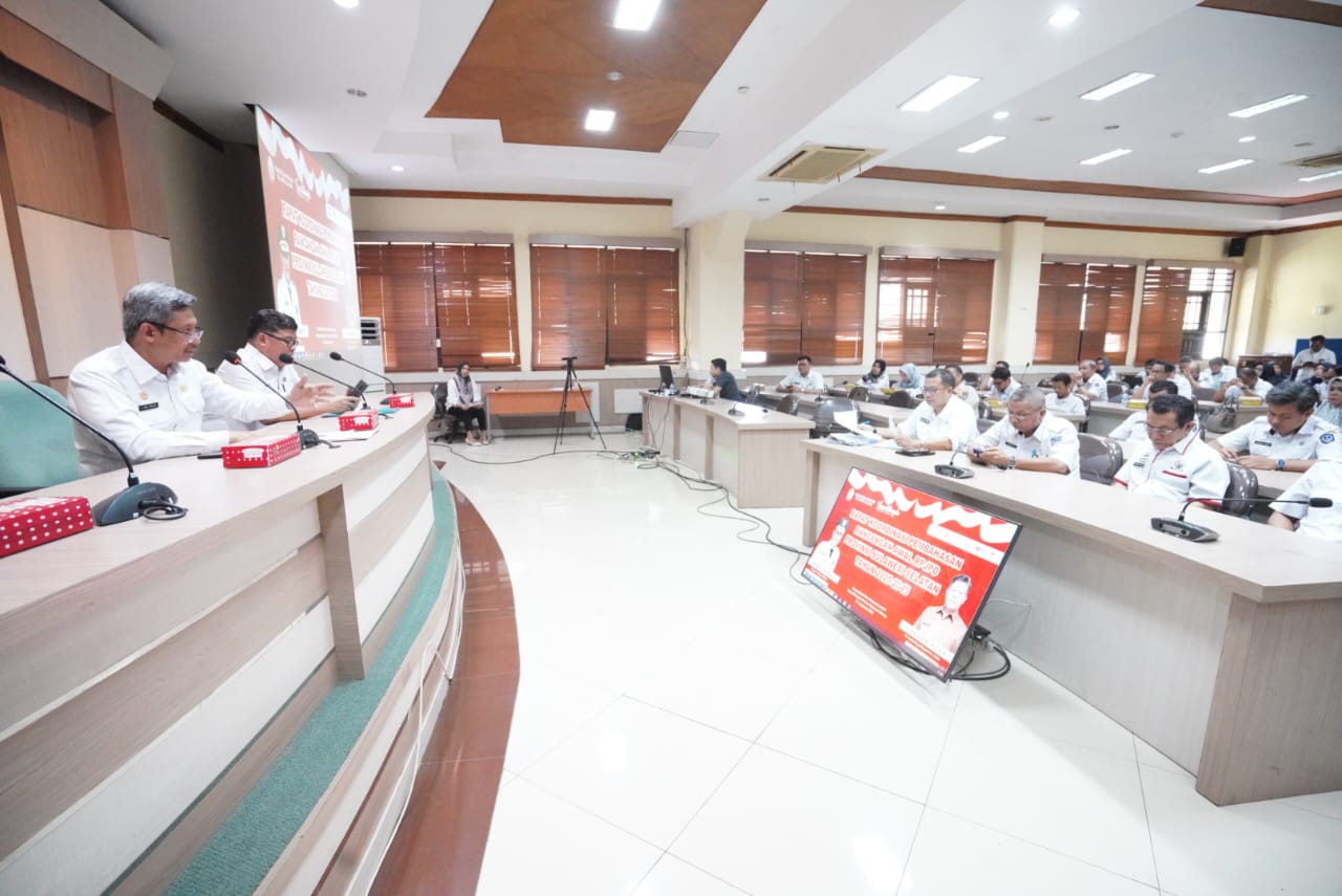 Rakor Pembahasan Awal Rancangan RPJPD 2025-2045, Pj Sekda Sebut Tentukan Kemajuan Sulsel 20 Tahun ke Depan 