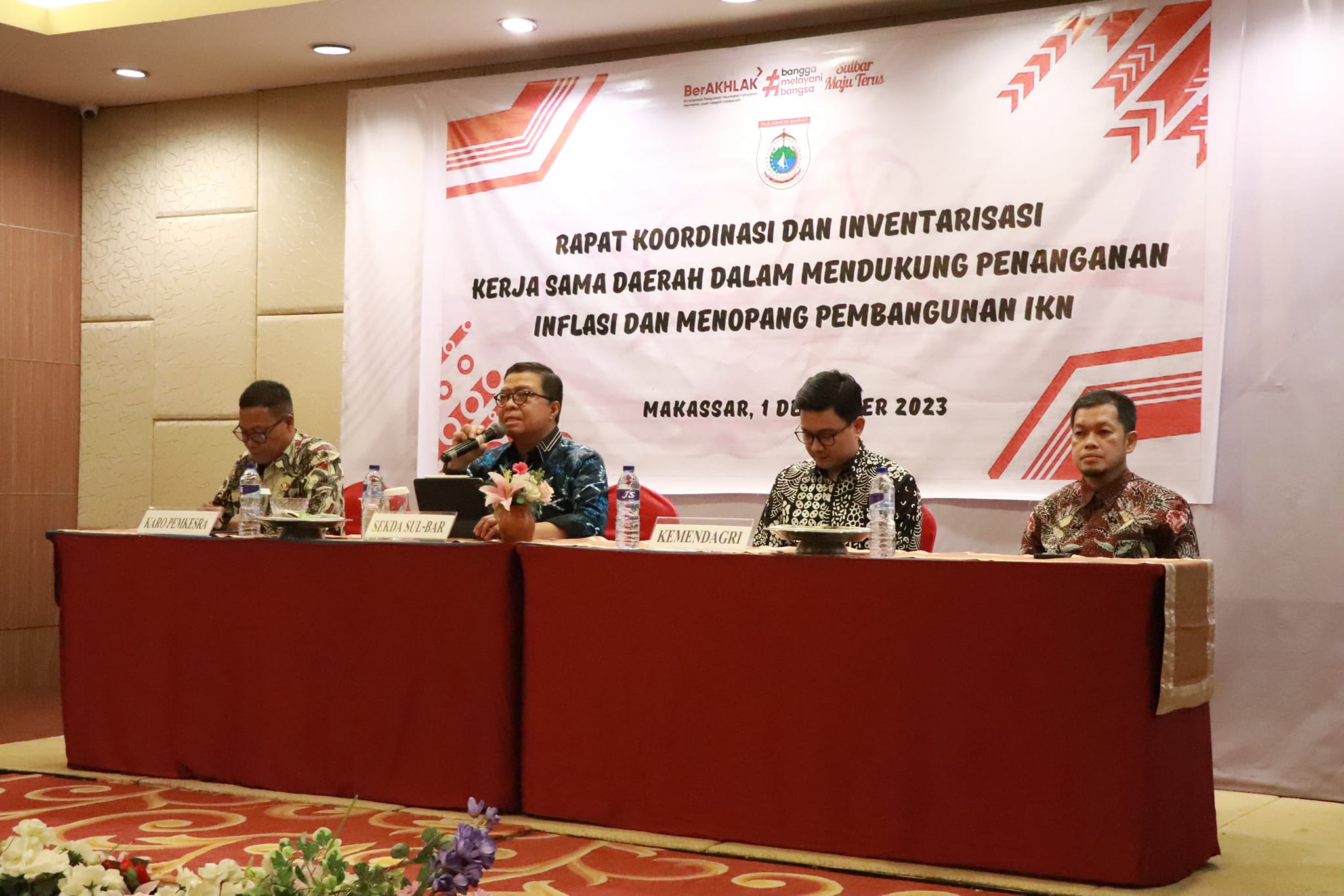 Dukung Pengendalian Inflasi, Pemprov Sulbar Inventarisasi Potensi Kerja Sama dengan Sulsel-Kaltim-Gorontalo 