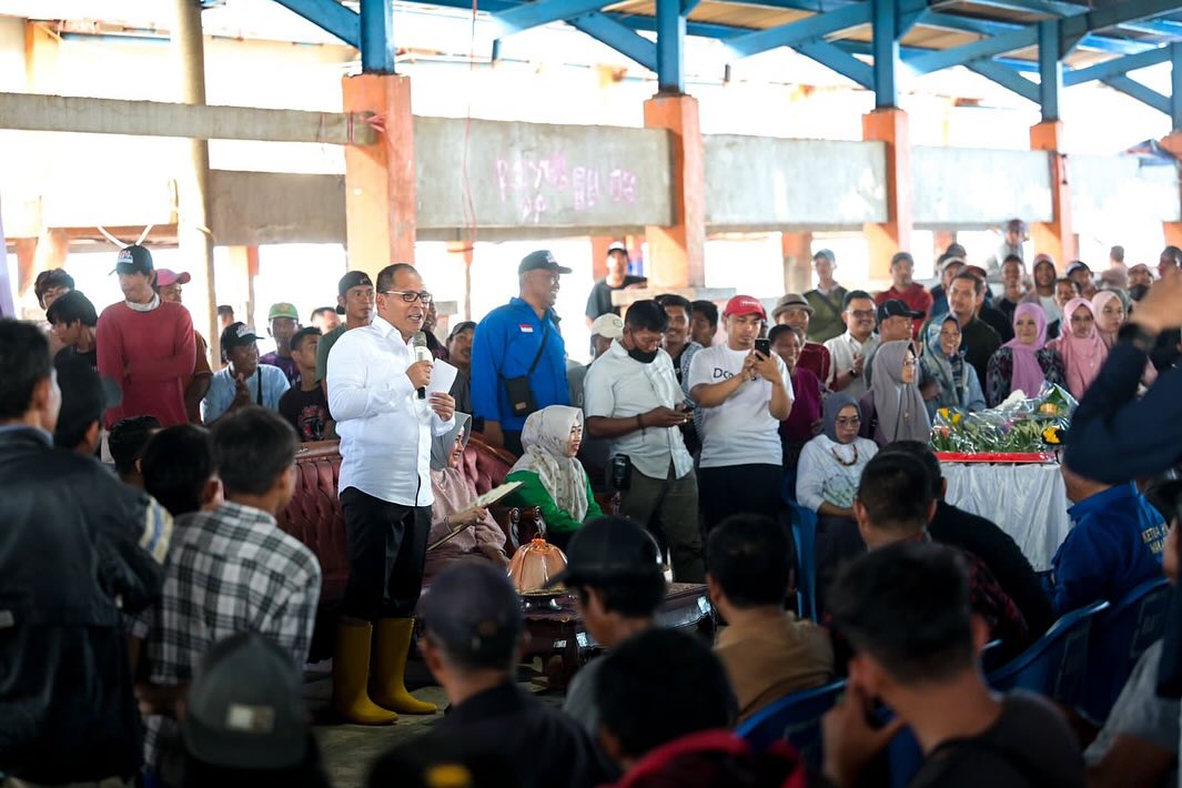 Danny Pomanto Bersama Indira Yusuf Ismail Hadiri Syukuran Renovasi TPI Paotere