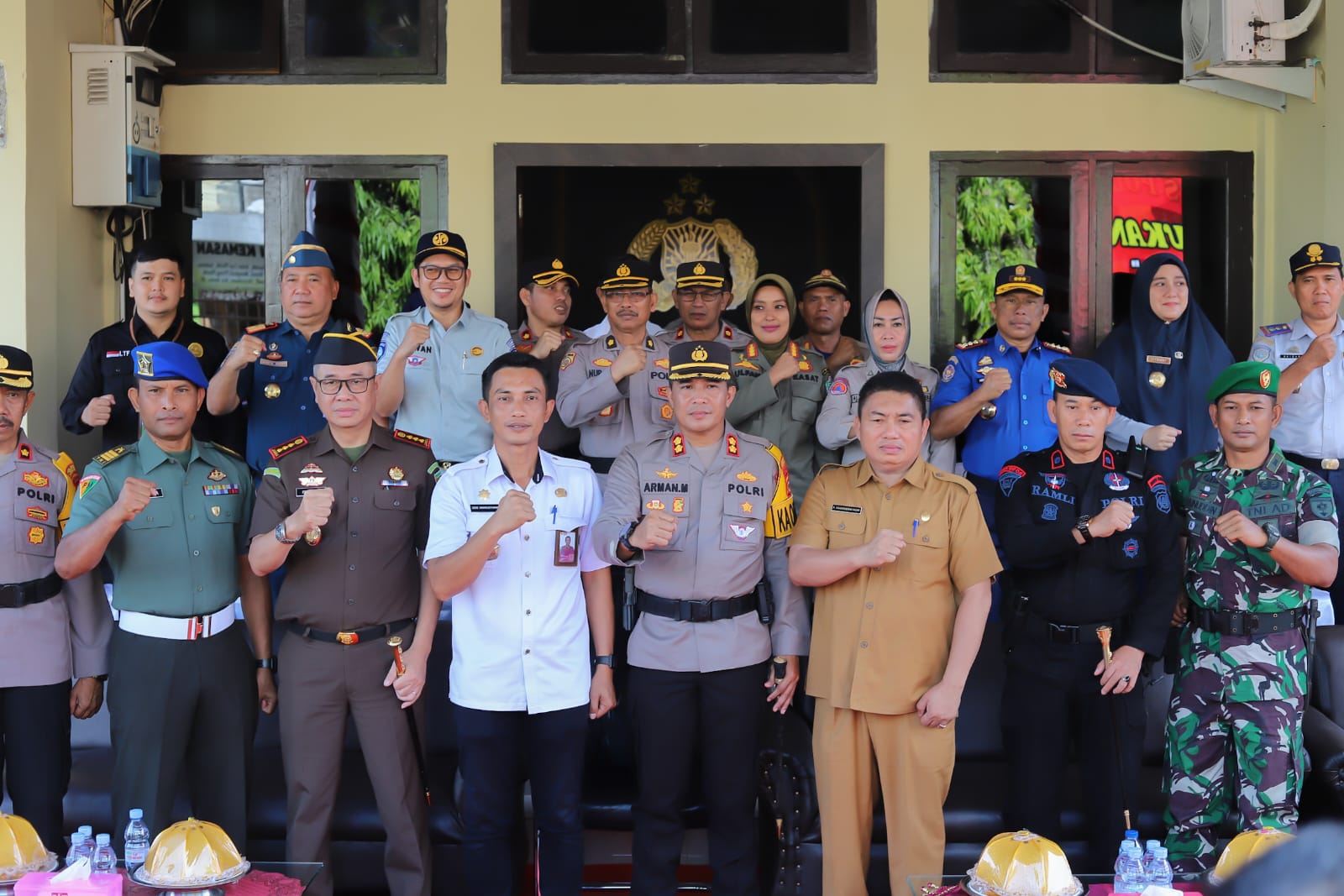 Sepakat, Ciptakan Natal dan Tahun Baru Aman dan Damai di Parepare 