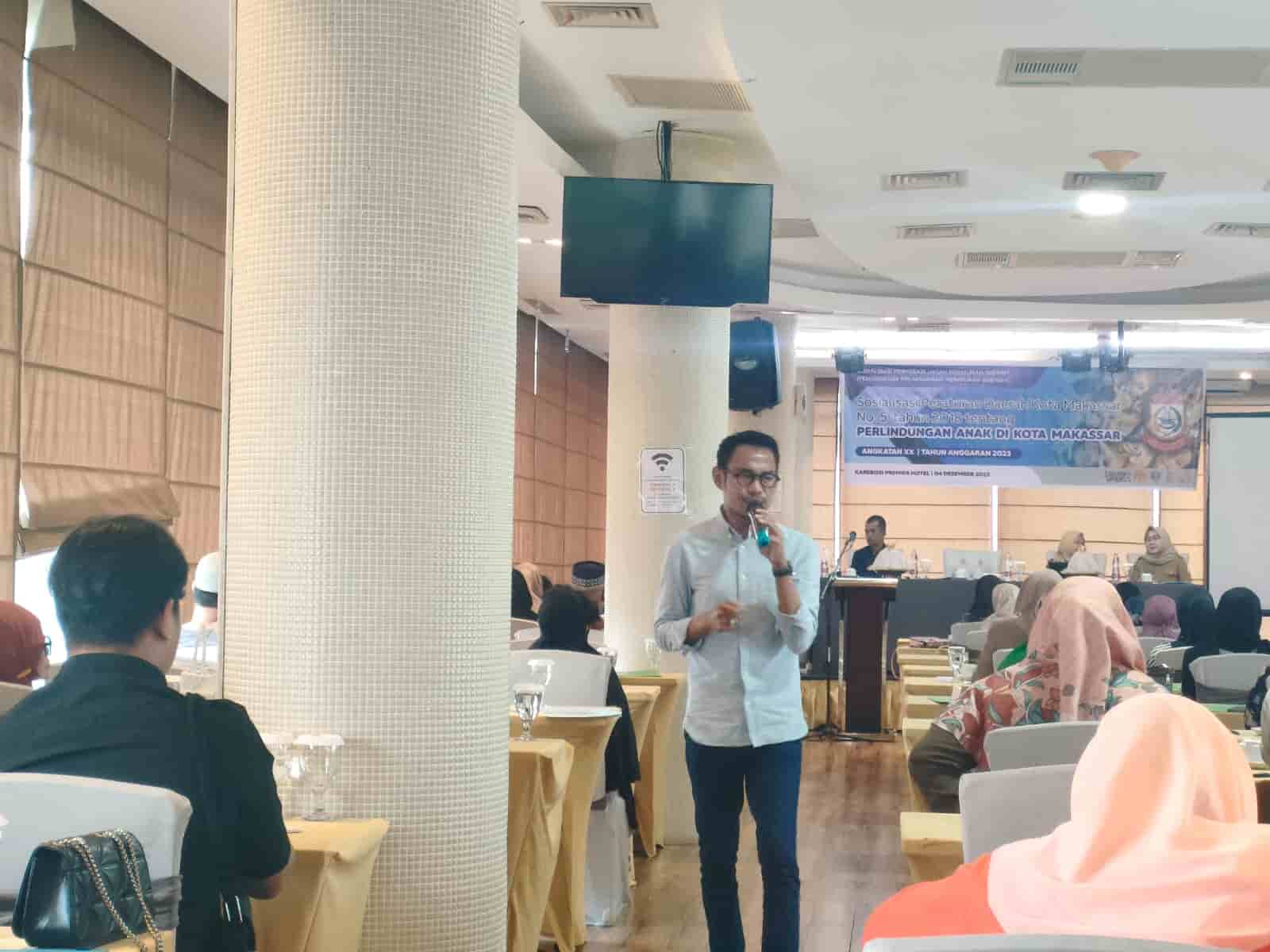 Sosialisasi Perda Perlindungan Anak, Legislator Saharuddin Said Ajak Warga Jagai Anakta