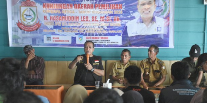 Kundapil di Mariso, Anggota DPRD Hasanuddin Ingin Pastikan Proses Pembangunan Berjalan Sesuai Harapan