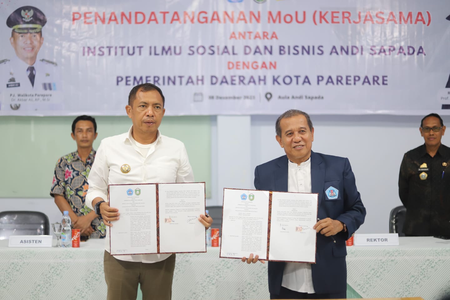 Pemkot Parepare Resmi Kerja Sama IAS, Pj Wali Kota Akbar Ali Tegaskan Sinergitas Saling Mendukung Kemajuan 