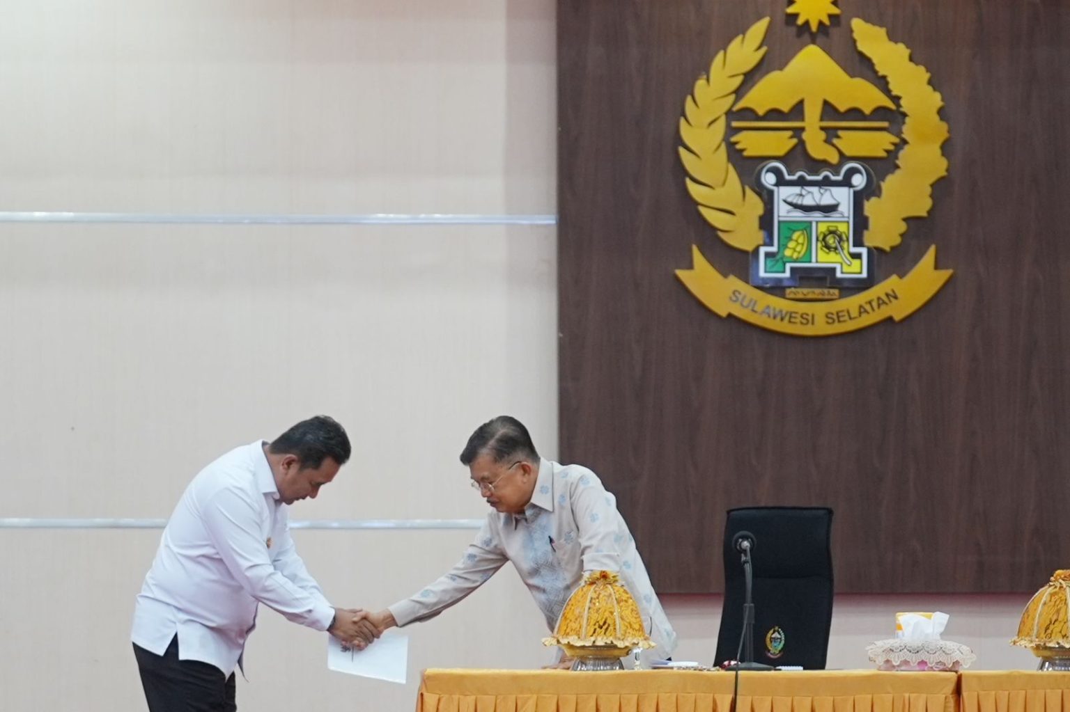 Di Hadapan JK, Pj Gubernur Bahtiar Sebut Telah Menyiapkan Anggaran Rp17 M Untuk Pembangunan SMK Hortikultura