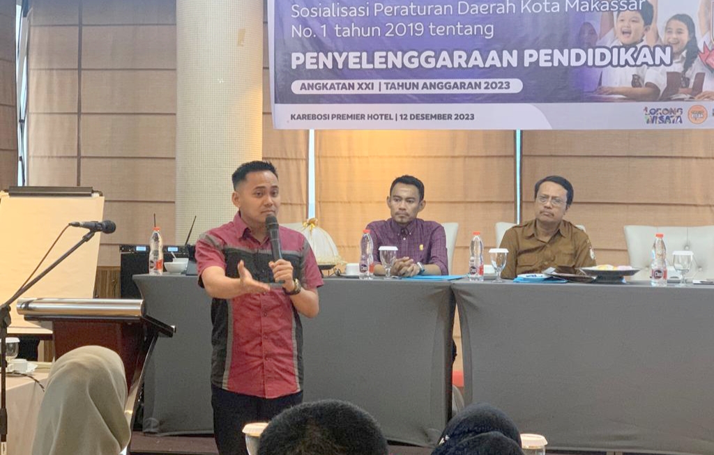 Sahruddin Said dan Al Hidayat Syamsu Kompak Perjuangkan Beasiswa Bagi Anak Makassar