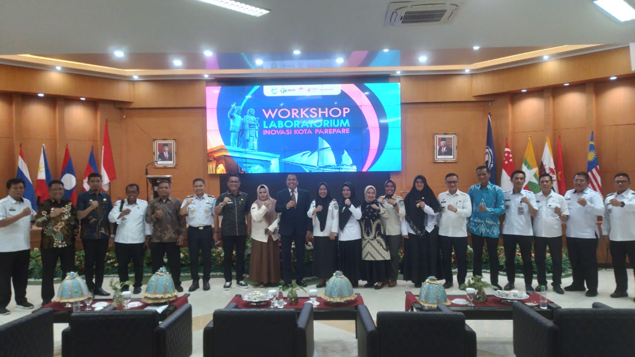 Pemkot Parepare Kolaborasi LAN Gelar Workshop Penguatan Inovasi Daerah, Pj Wali Kota Tegaskan Inovasi Jawaban tuntutan Pelayanan Publik Berkualitas