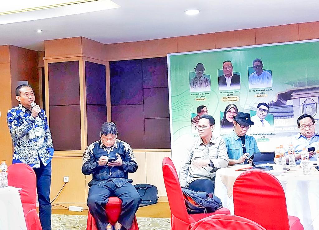 Wakil Ketua DPRD Parepare Rahmat Sjamsu Alam Hadiri FGD Banjir