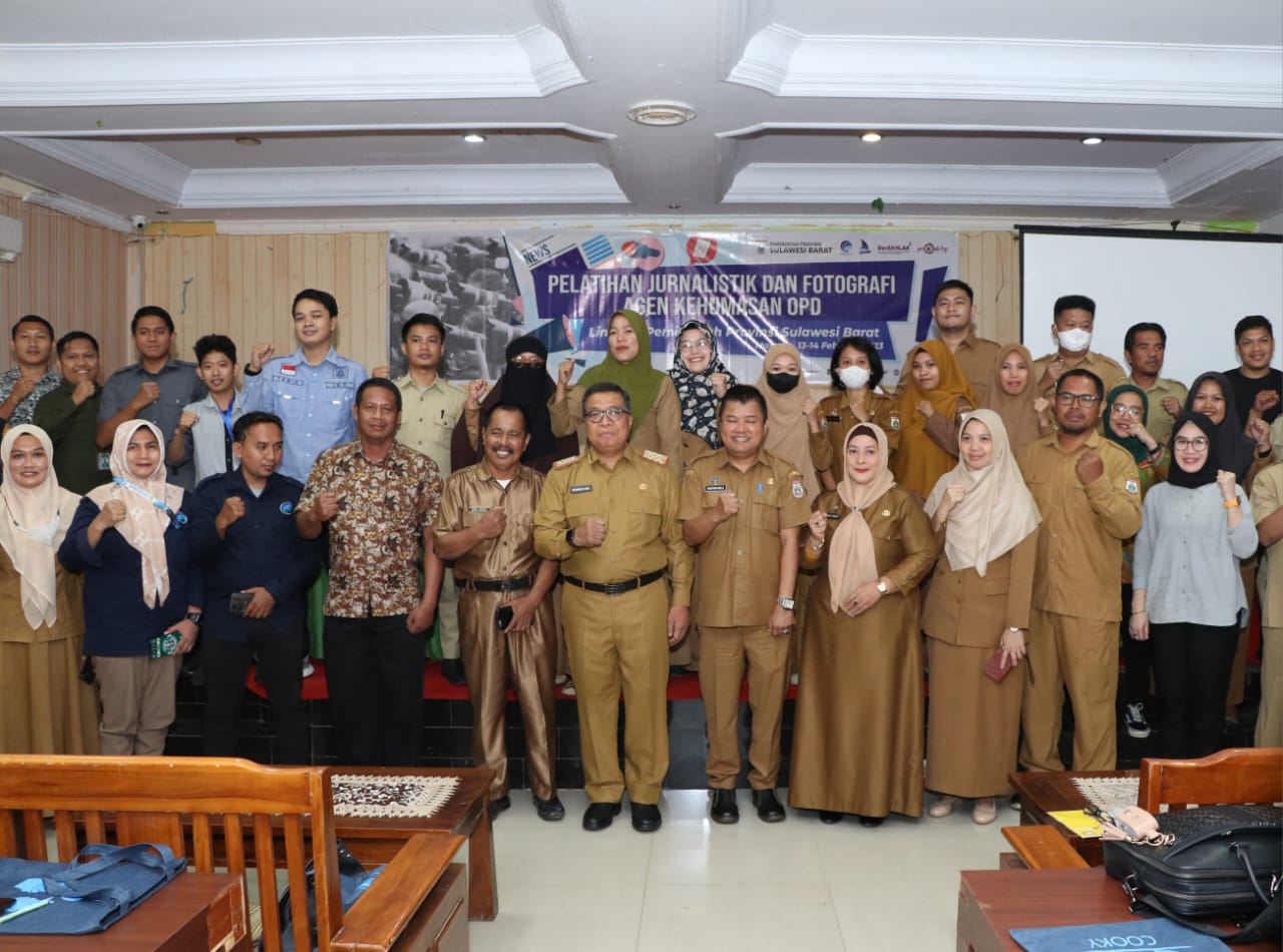 Sekprov Sulbar Dorong Agen Kehumasan Perkuat Lembaga Pemerintah Melalui Penyebarluasan Informasi