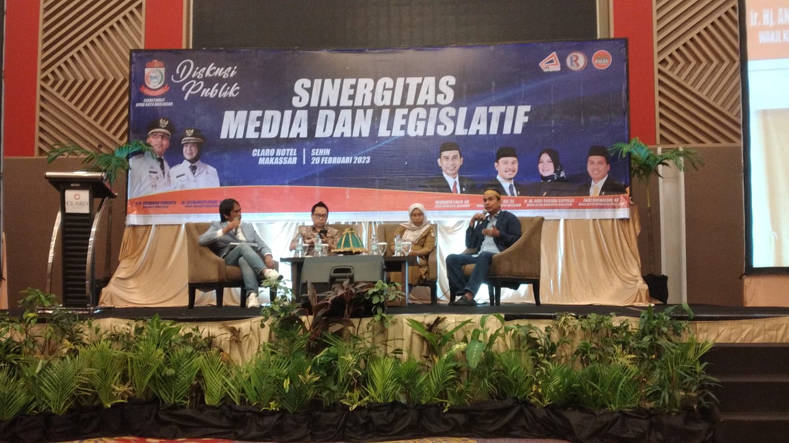Diskusi Publik DPRD Makassar: Media Diharap Jadi Kontrol Sosial Kinerja Dewan 