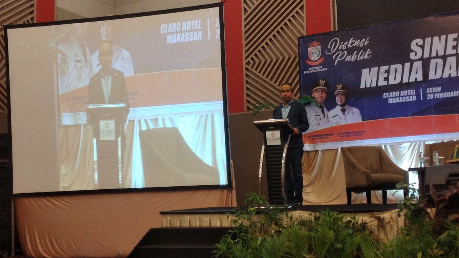 Hadiri Diskusi Sinergitas Media dan Legislatif, Ketua DPRD Makassar: Legislatif Tanpa Media Bagaikan Makan Tanpa Minum 