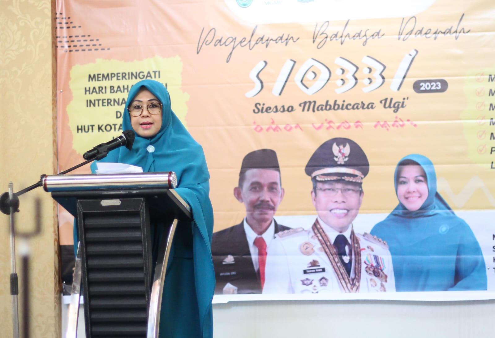 Semarak Hari Bahasa Ibu Internasional di Parepare, Erna Taufan Ungkap Pentingnya Melestarikan Bahasa Daerah