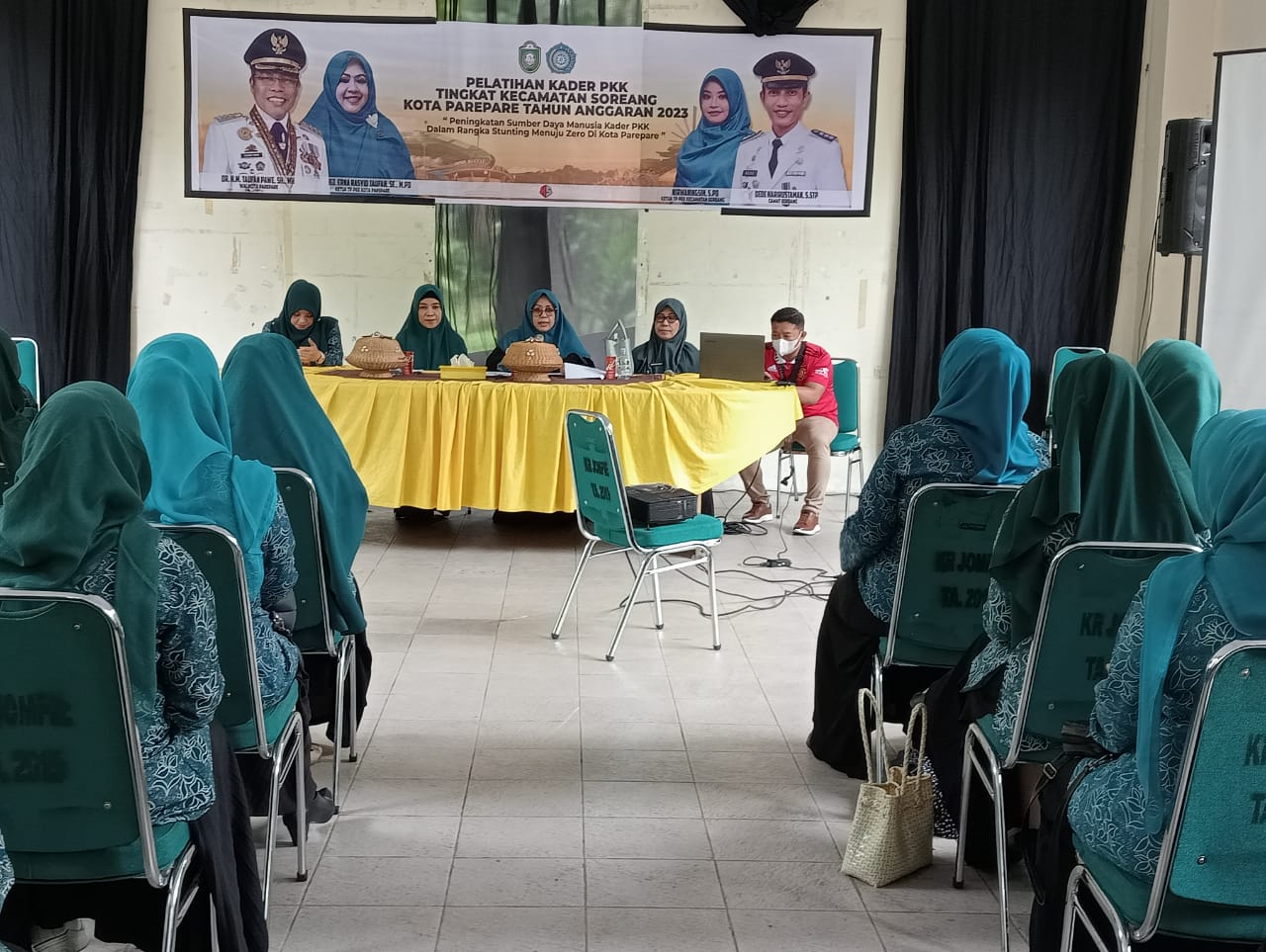 Pelatihan Kader PKK se-Parepare, Erna Rasyid Taufan Pesan Bergerak Masif dan Kolaborasi Turunkan Stunting 