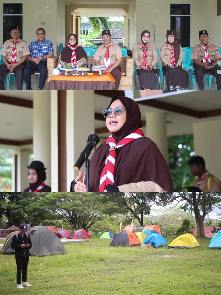 Baden Powell Camp, Erna Rasyid Taufan Ungkap Pramuka Parepare Hadirkan Kegiatan Bermanfaat Bagi Pemuda dan Masyarakat