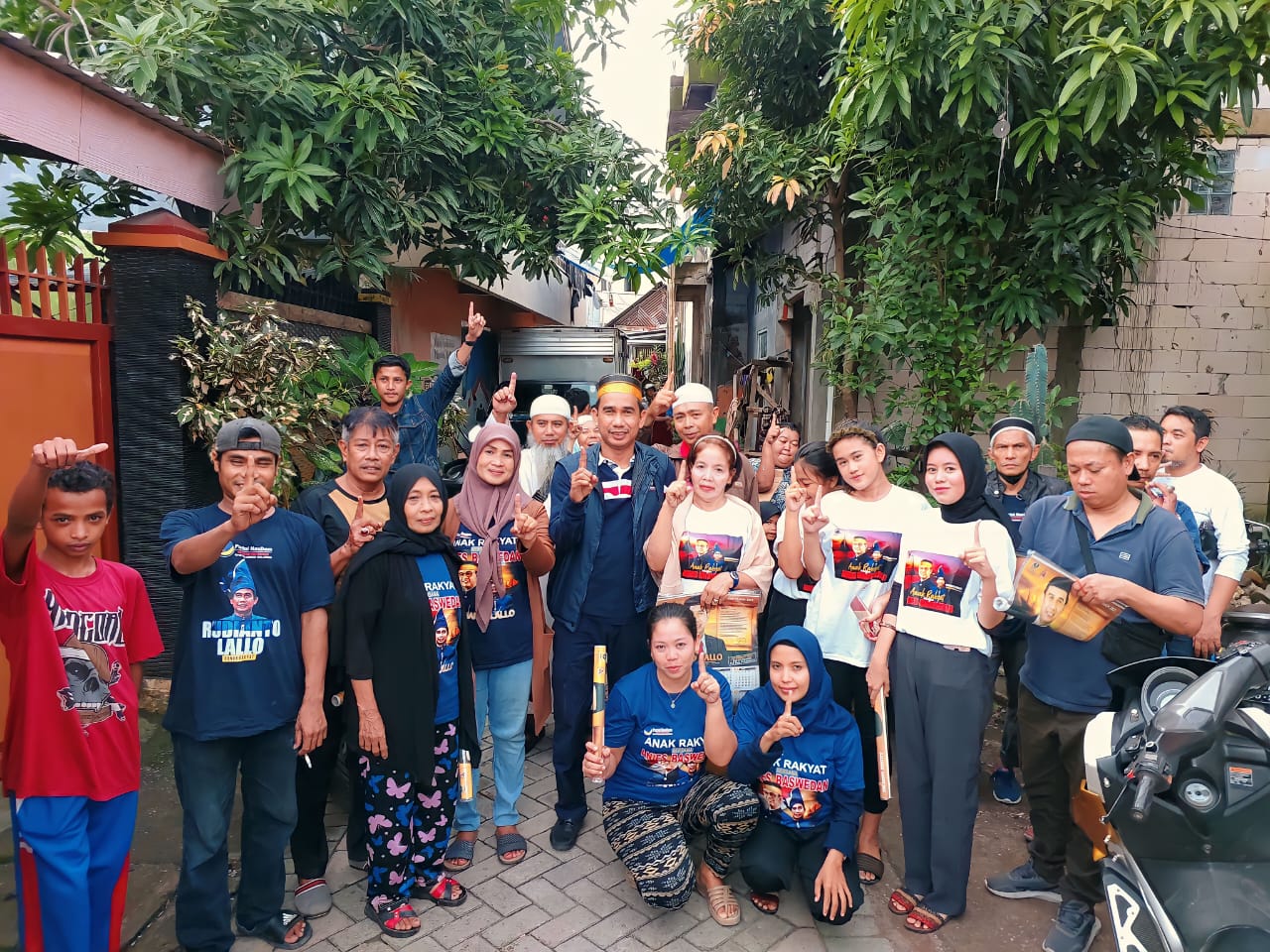 Rudianto Lallo Keliling di 10 Titik Sapa Warga Mamajang dan Mariso