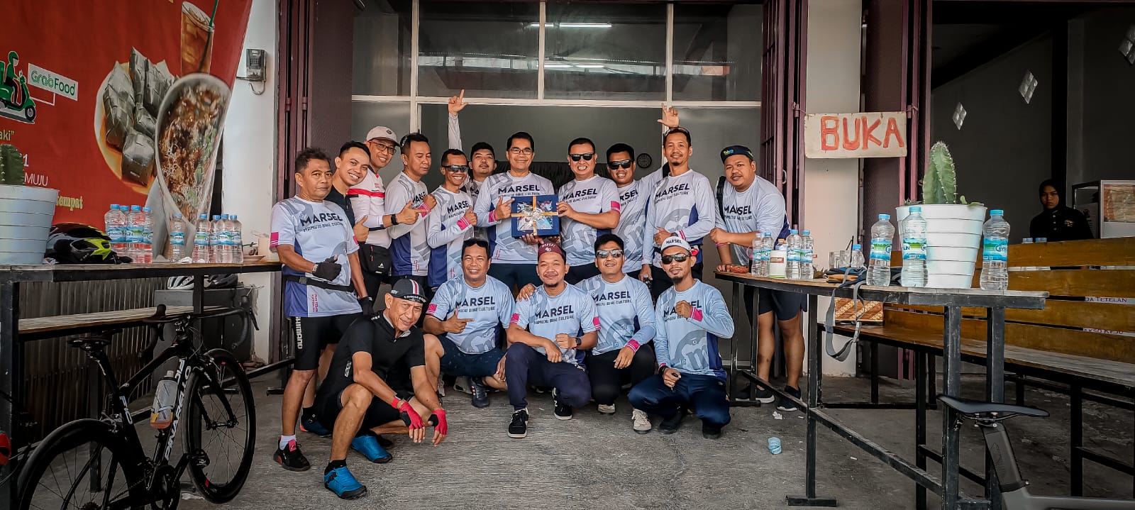 Kepala BI Sulbar Gowes Perpisahan Bersama Komunitas MarSel