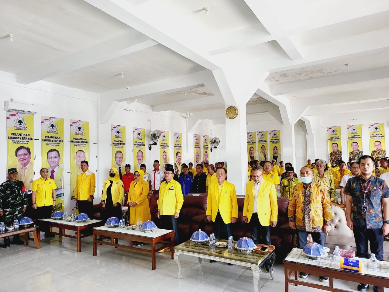 Sekda Wakili Bupati Menghadiri Pelantikan Pengurus Golkar Pasangkayu