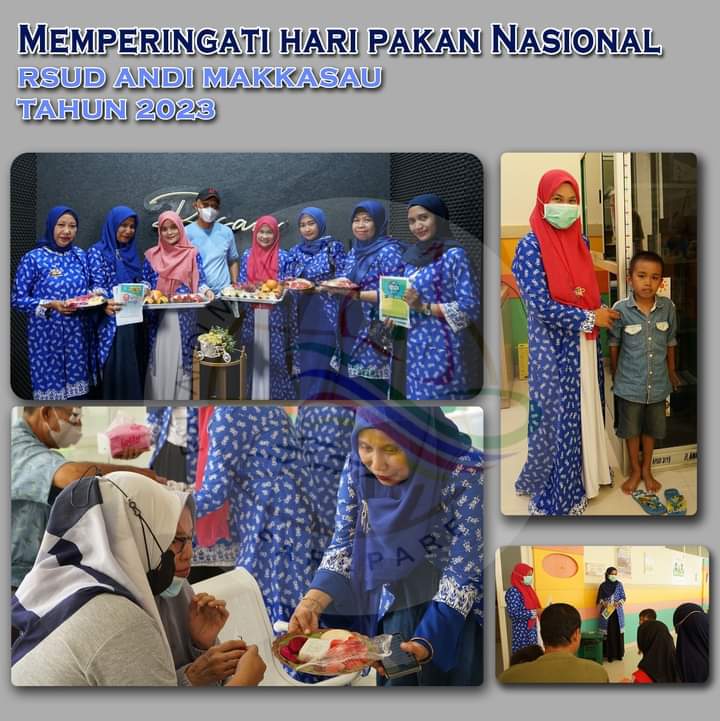 Cegah Stunting di Hari Gizi Nasional, RSUD Andi Makkasau Bagi Bingkisan Telur dan Buah ke Pasien