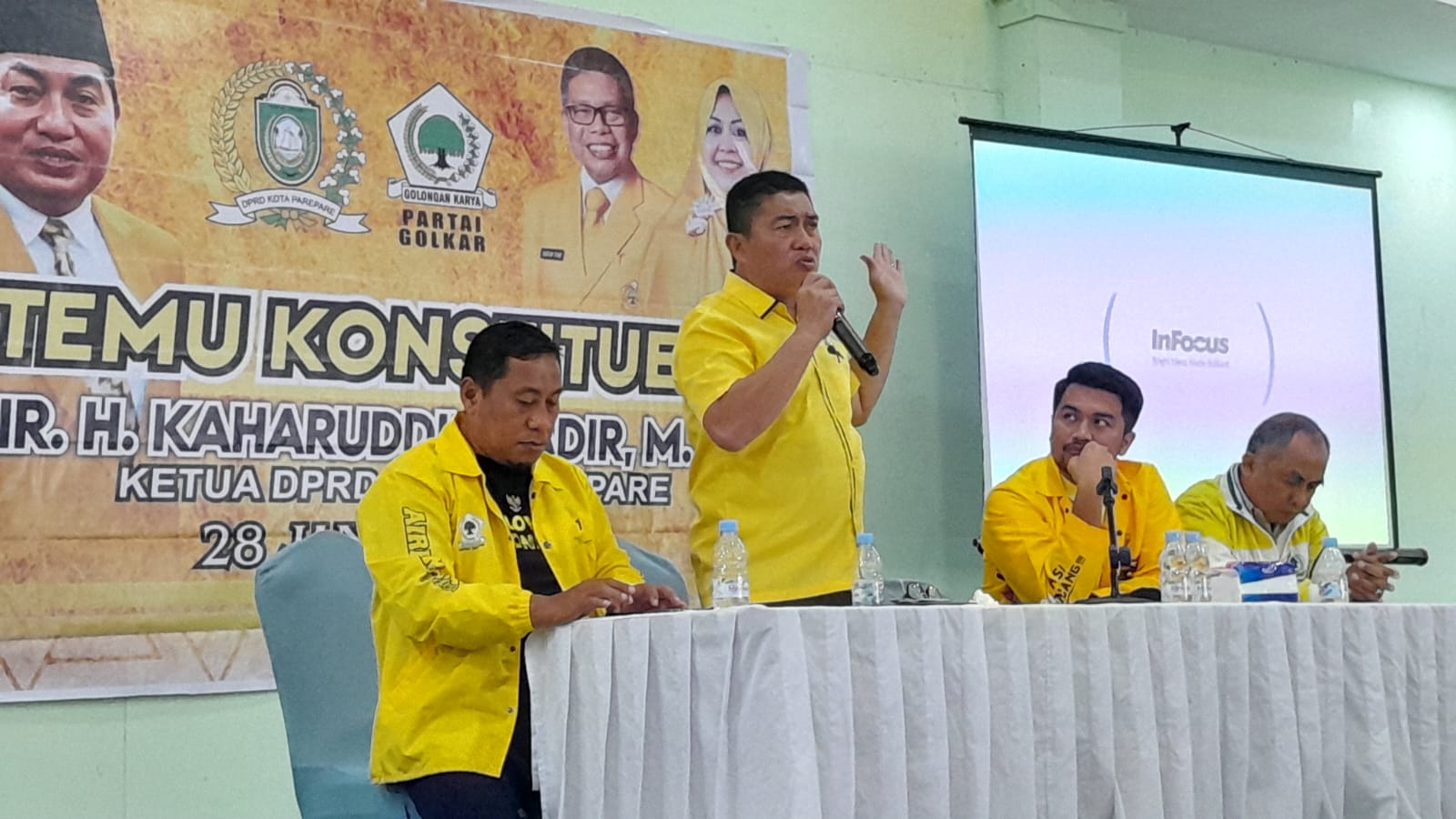 Sapa Warga Soreang, Kaharudin Kadir Paparkan Kemajuan Parepare di Tangan Wali Kota Taufan Pawe 