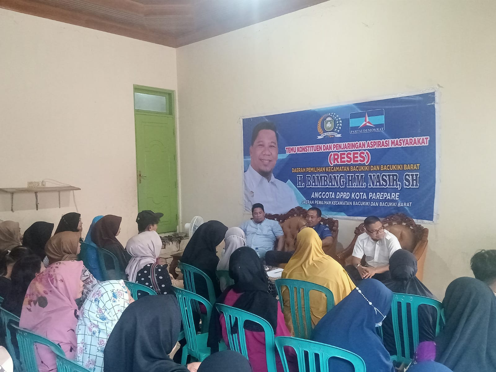 Reses Bambang Nasir Turut Dihadiri Ketua Demokrat Parepare, Terdepan Perjuangkan Aspirasi Masyarakat 