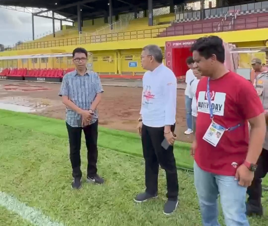 Taufan Pawe Pastikan Stadion GBH Parepare Siap Gelar Laga PSM Vs RANS