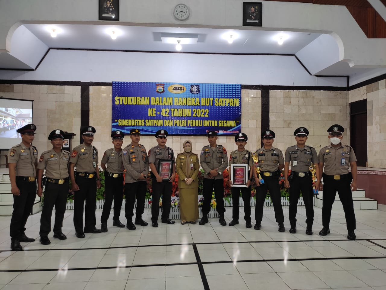HUT ke-42 Satpam, RSUD Andi Makkasau Borong Dua Penghargaan Terbaik 