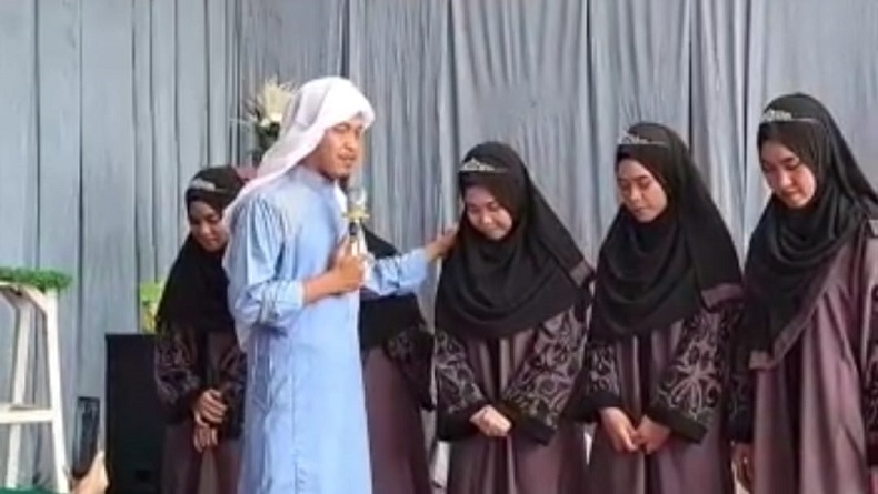 Heboh Perjodohan Massal Santri di Ciamis, Dapatkan Jodoh Melalui Undian