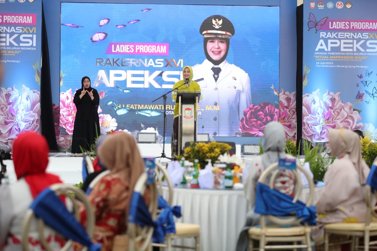 Fatmawati Rusdi Kenalkan Lorong Wisata dan Makassar Kota Makan Enak di Ladies Program APEKSI XVI Tahun 2023
