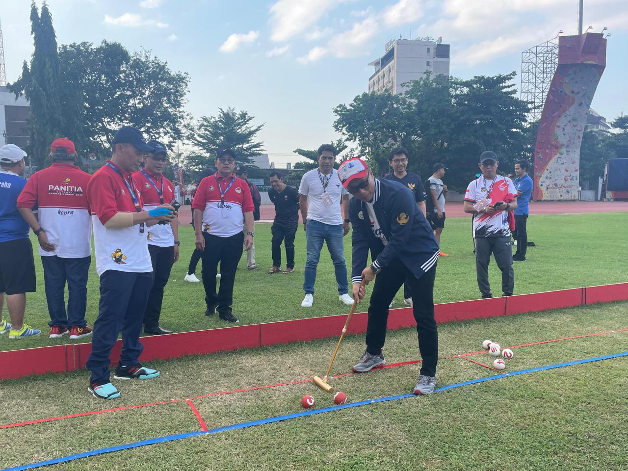 Atlet Sulbar Mulai Bertanding di Pornas Korpri, Optimis Raih Hasil Maksimal 