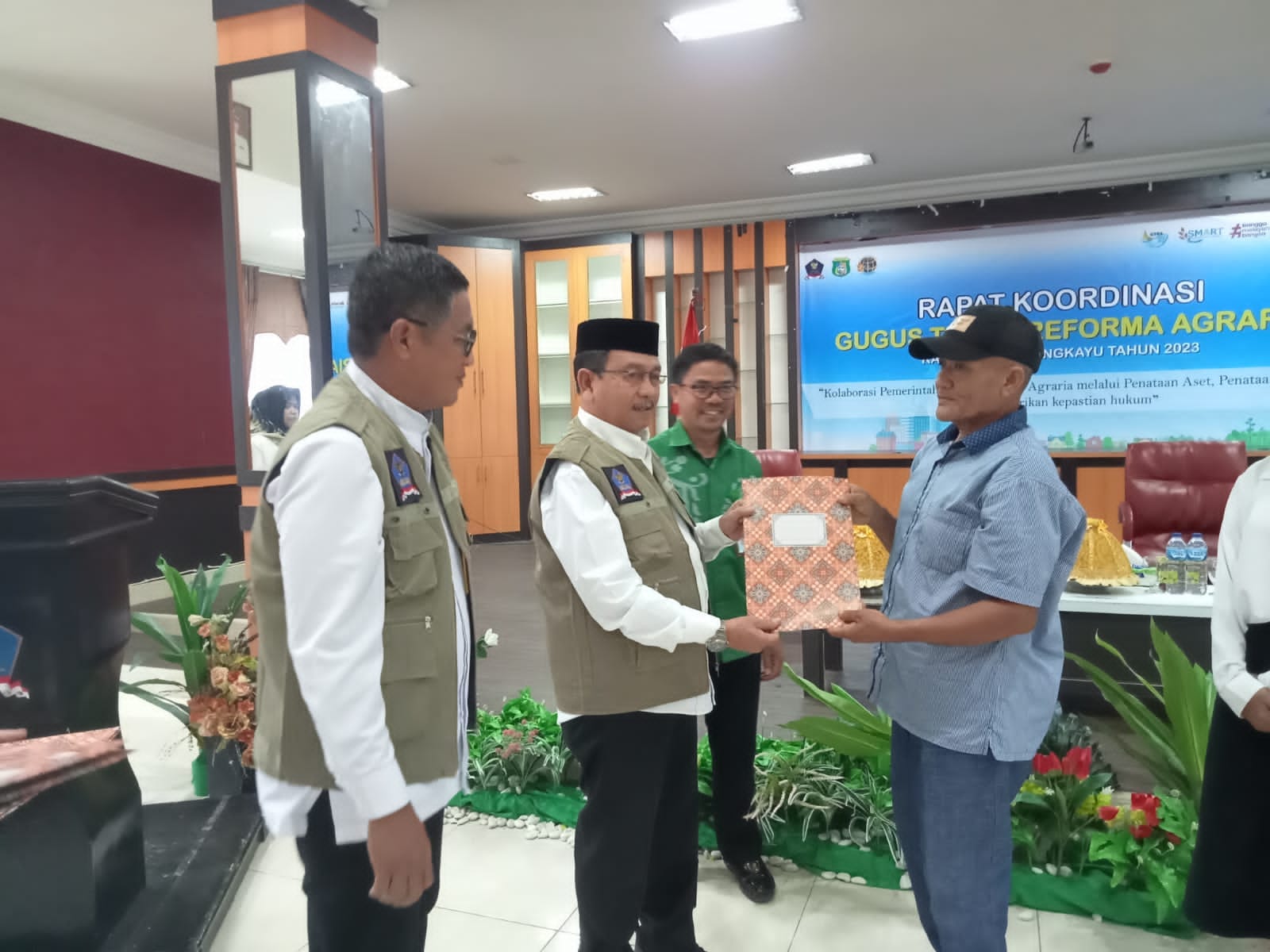 Rakor Gugus Tugas Reforma Agraria Pasangkayu, Bupati Berharap Sertifikat Tanah Masyarakat Secepatnya Diterbitkan