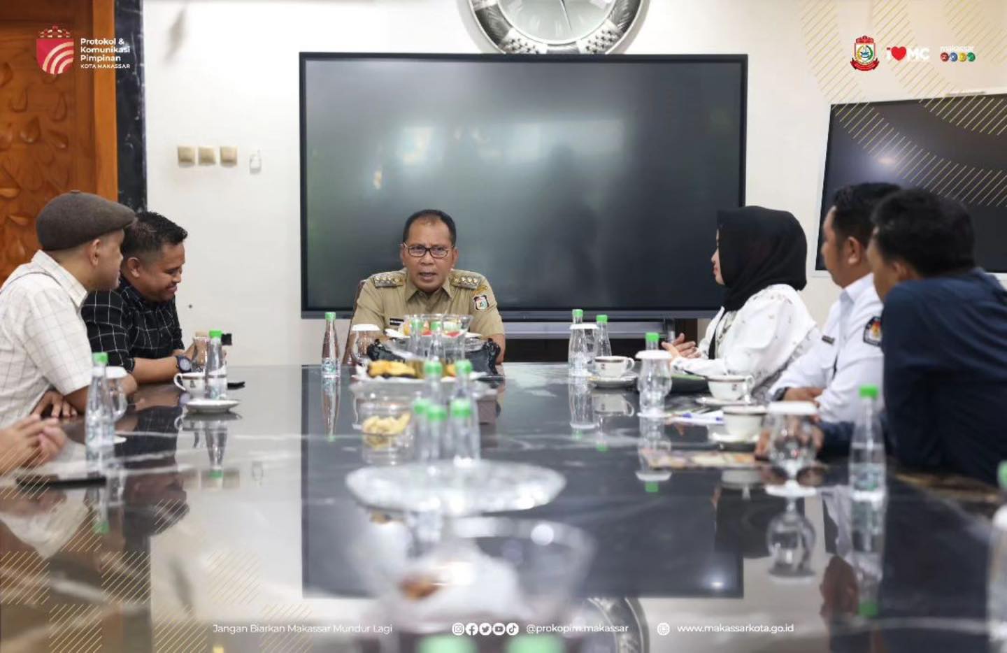 Pemkot Makassar Dukung Penuh Kirab Pemilu 2024