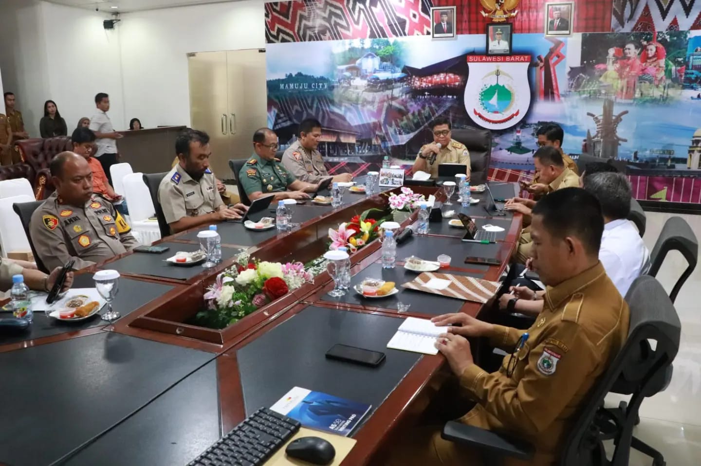 Rakor Penyelesaian Ganti Rugi Proyek Bendungan Budong-budong, Pemprov-Forkopimda Berkomitmen Percepat Pembayaran