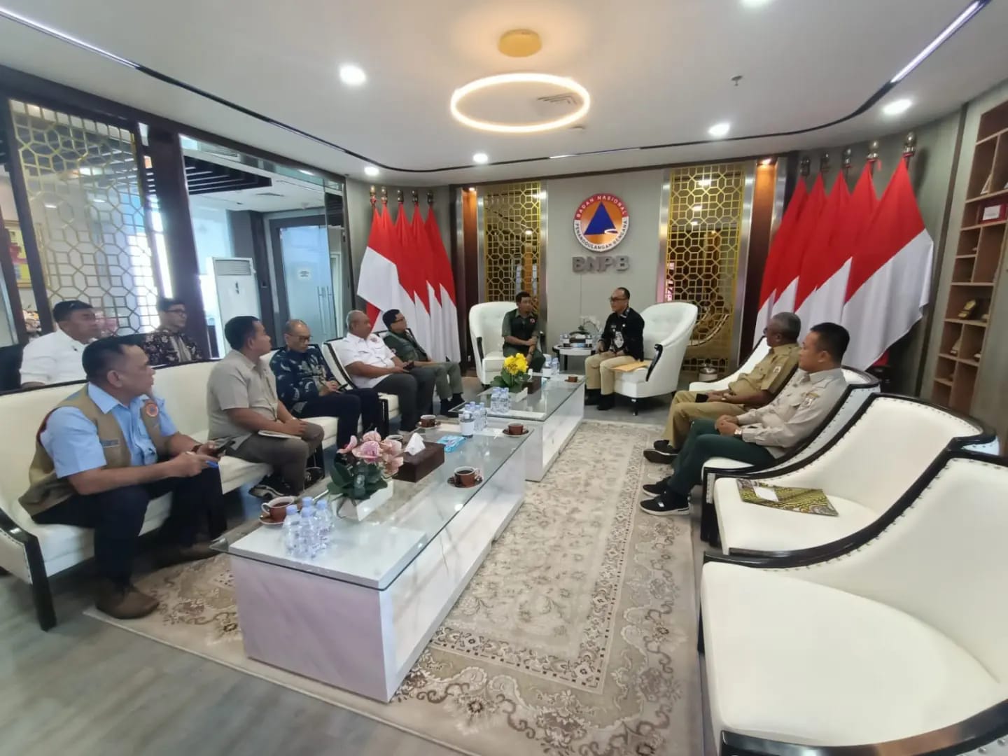 Percepatan Rehab-Rekon Rumah Rusak Pasca Gempa di Sulbar, Pj Gubernur Temui Kepala BNPB