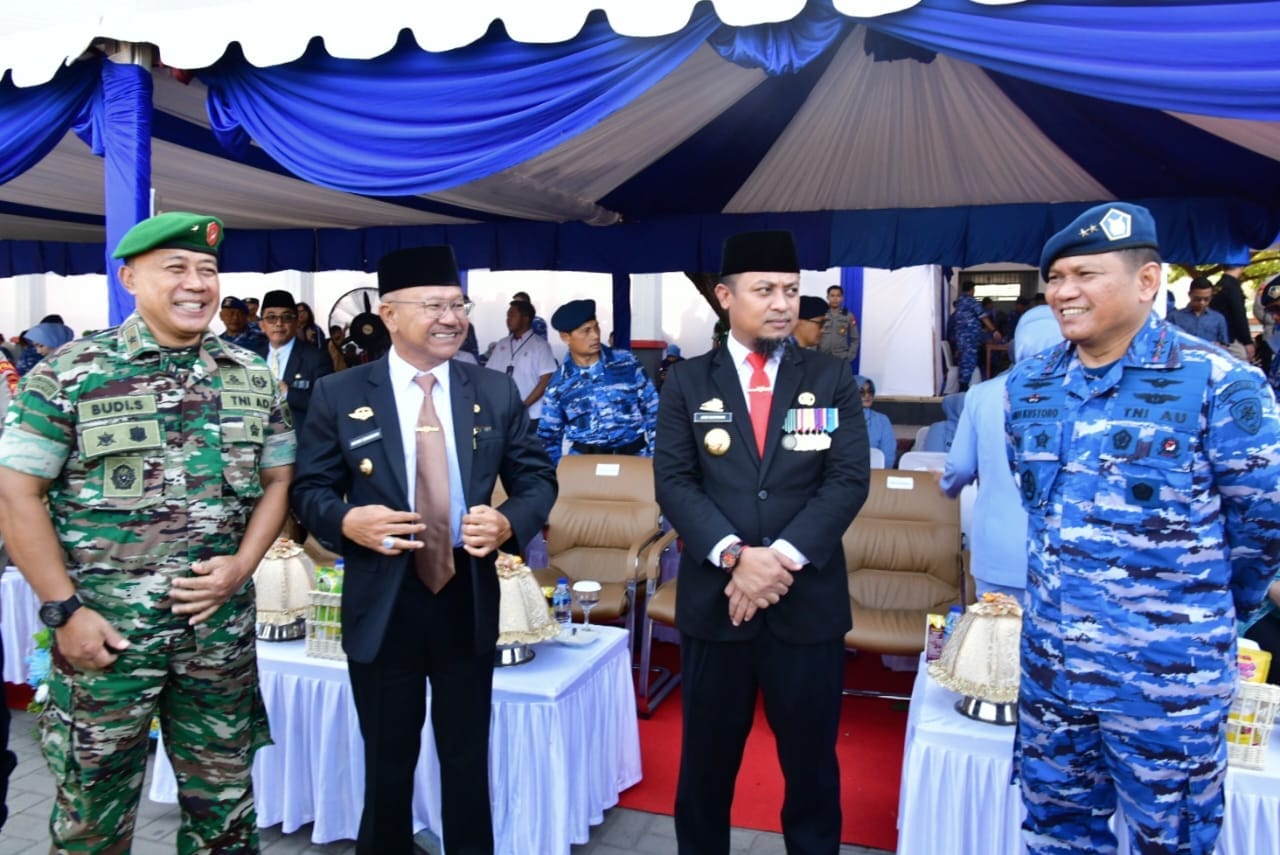 Gubernur Andi Sudirman Hadiri Hari Bakti TNI AU ke-76 di Jeneponto