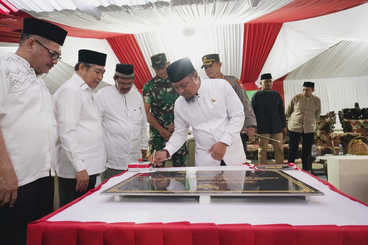 Andi Sudirman Resmikan Ponpes Tahfidzul Qur