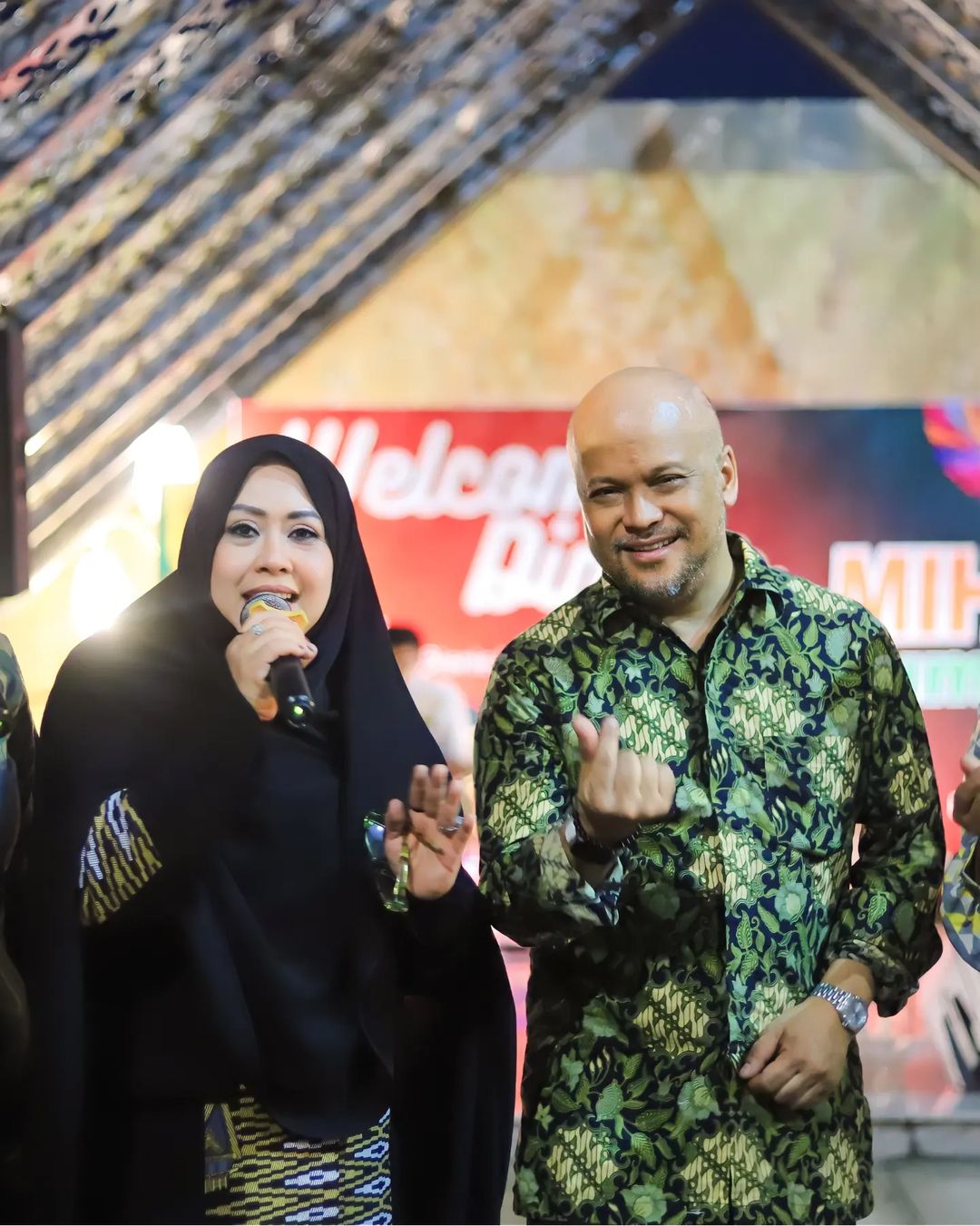 Hadir di Dinner ISMI Expo 2023, Erna Rasyid Taufan Mempesona Bawakan lagu "Ya Tarim"