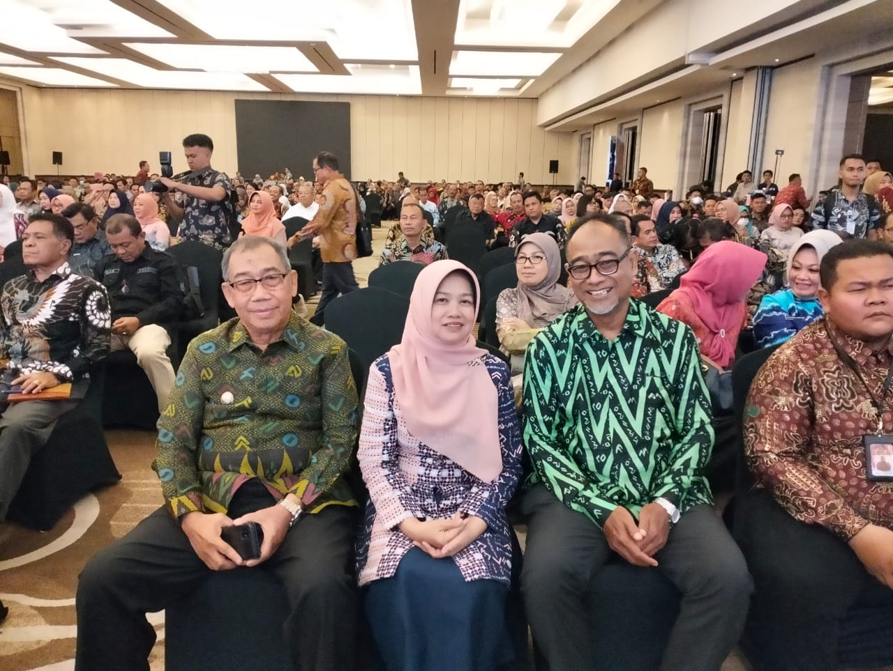 Wawali Pangerang Rahim Pimpin Jajaran Pemkot Parepare Hadiri Temu Kerja Percepatan Penurunan Stunting di Palembang