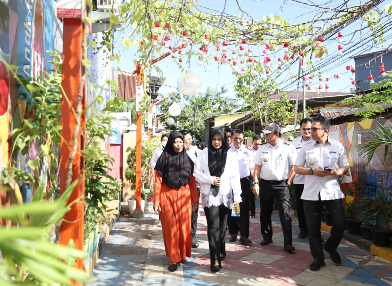 Wawali Makassar Tinjau 5 Lorong Wisata, Periksa Kesiapan UMKM Jelang Rakernas APEKSI