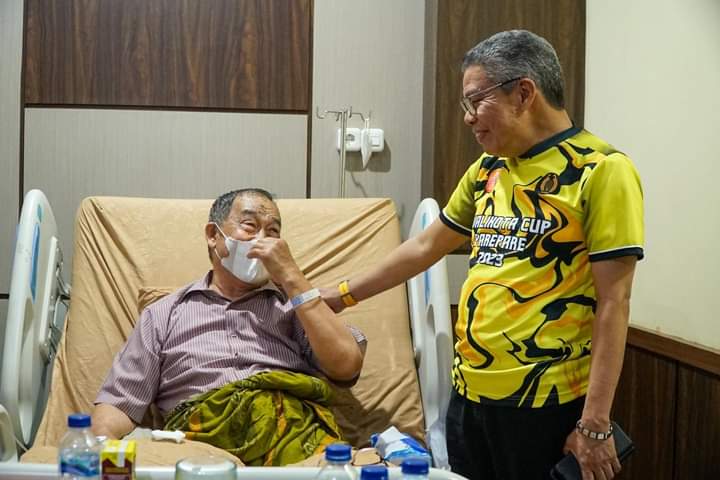 Jenguk Pangerang Rahim di RSUD AM, Taufan Pawe Sempatkan Kunjungi Suporter PSM