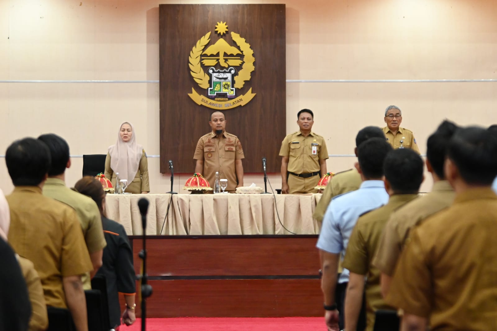 Gubernur Sulsel Lepas 83 Atlet Menuju Pornas XVI Korpri di Semarang