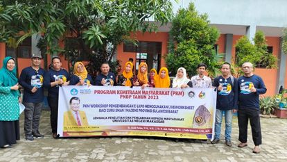 PKM UNM Workshop Pengembangan E-Lkpd Gunakan LiveWorkSheet Bagi Guru SMAN 1 Majene 