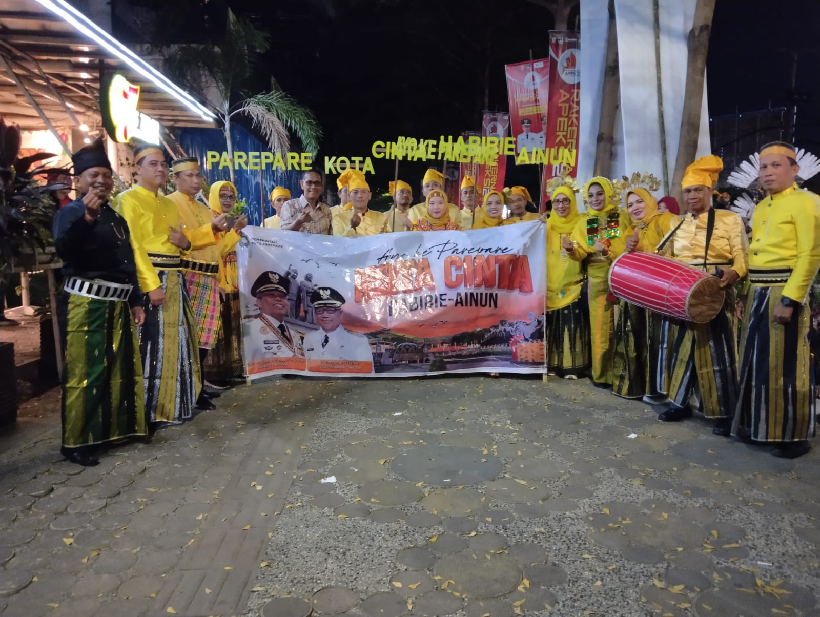 Seru Karnaval Pawai Budaya Apeksi XVI, Parepare Usung Kota Cinta