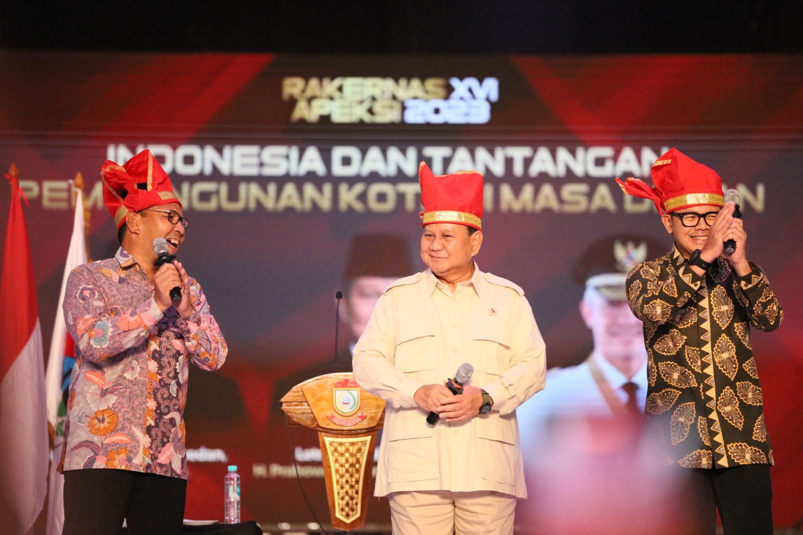 Menteri Pertahanan Prabowo Subianto Paparkan Hilirisasi di Forum APEKSI