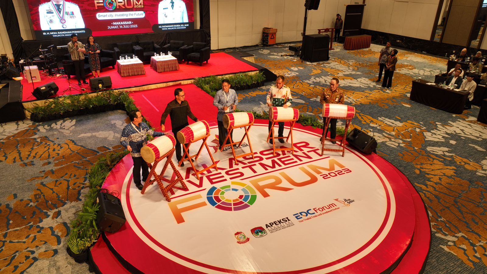Bima Arya dan Danny Pomanto Sebut 5 Indikator Indonesia Ramah Investasi di Makassar Investment Forum Apeksi 2023