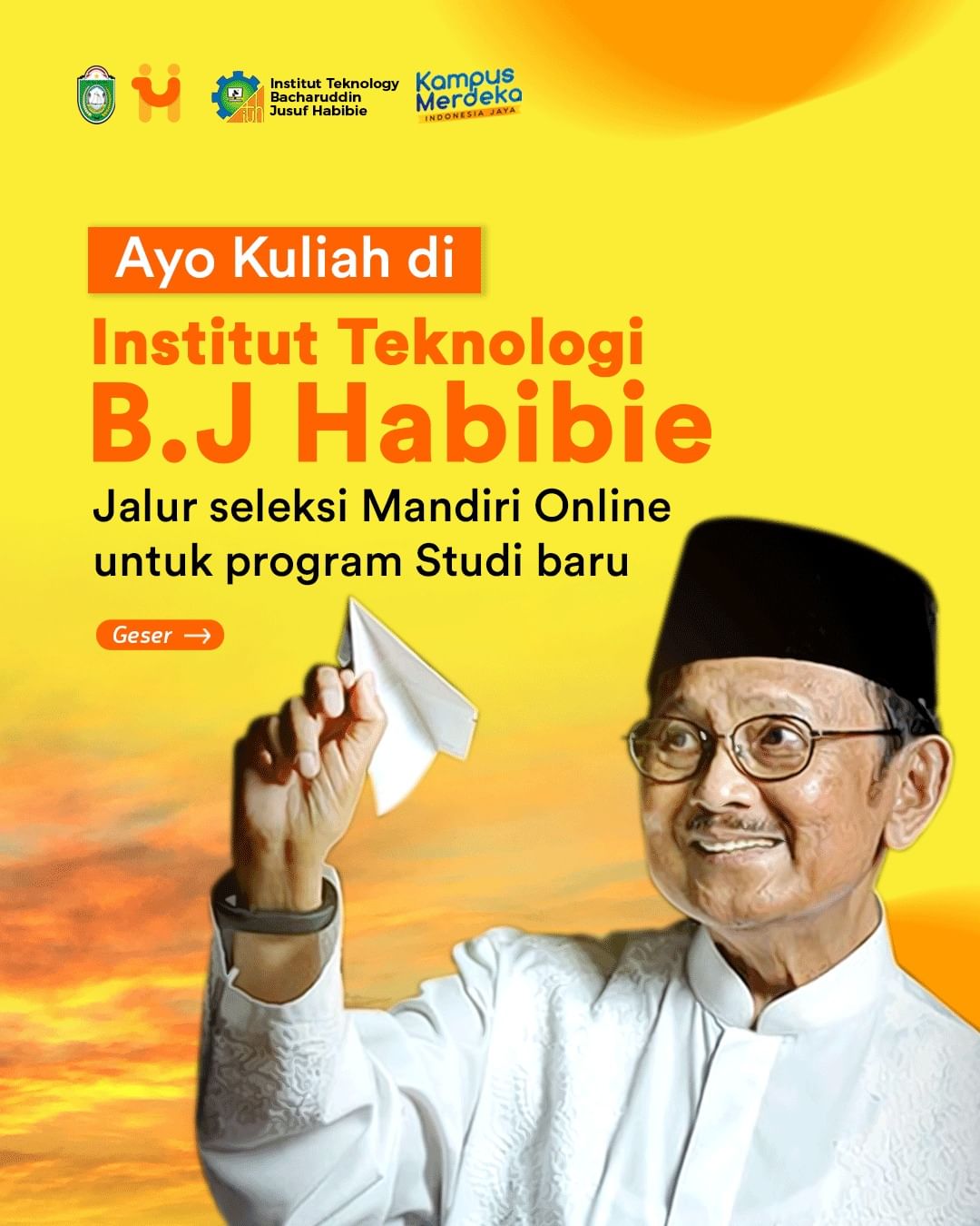 Ayo Kuliah di ITH, Jadilah The Next Habibie! Kini Dibuka Jalur Seleksi Mandiri Online, Batas Akhir Pendaftaran 5 Agustus