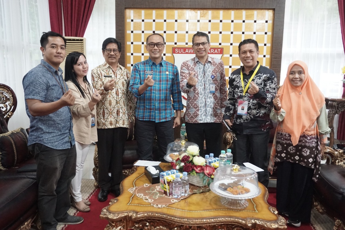 Bertemu Pj Gubernur, Plt Kepala Perwakilan BKKBN Sulbar Bahas Penanganan Stunting dan Momentum Harganas di Sulbar